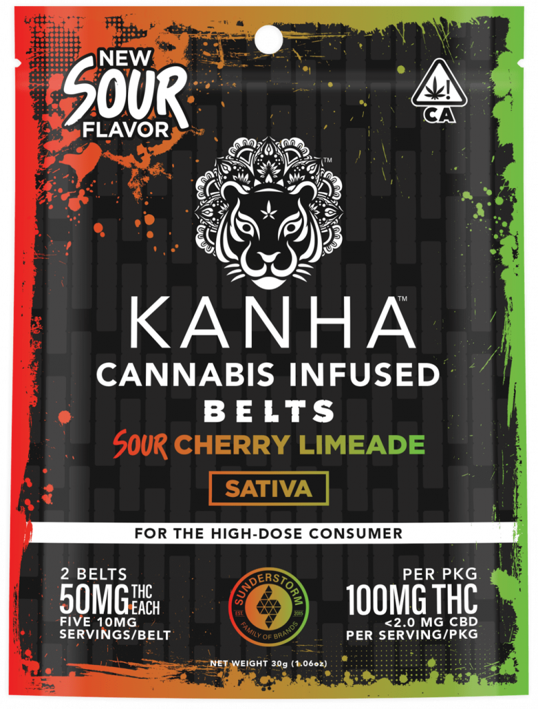 kanha sativa sour cherry limeade belts